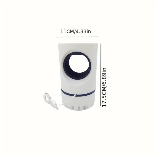 360u00b0 Photocatalytic UV Mosquito Killer Lamp USB Power Adapter