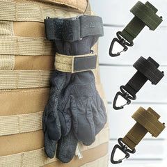 Swivel Carabiner for Climbing with Elastic Rope Holder