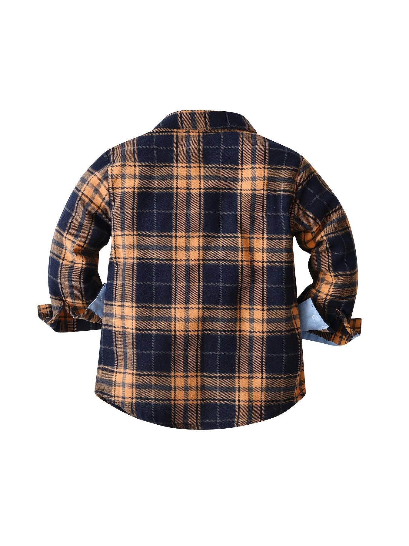 Boys Plaid Button Down Shirt Kids Clothes