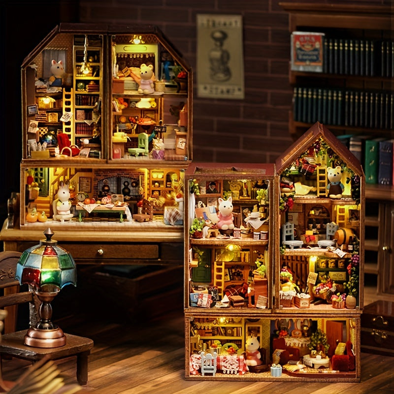 DIY Small House 3D Puzzle Micro Scene Decoration