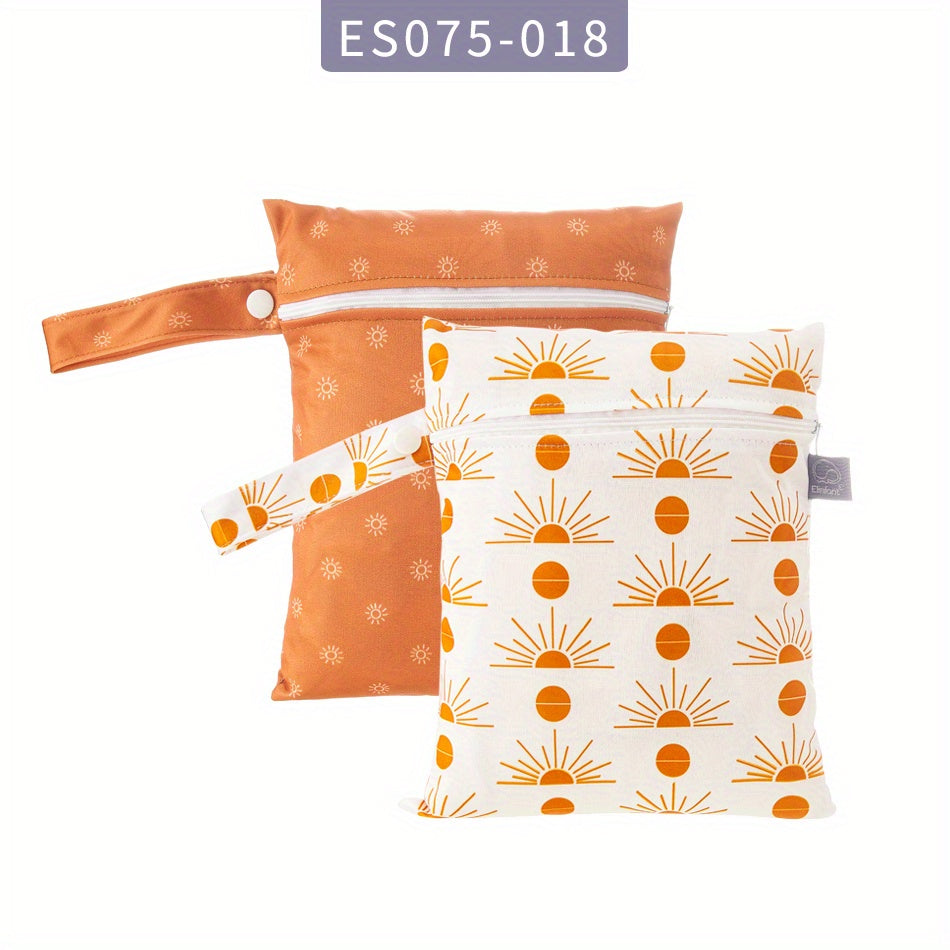 Elinfant 2pcs Set Waterproof Diaper Bag For Baby