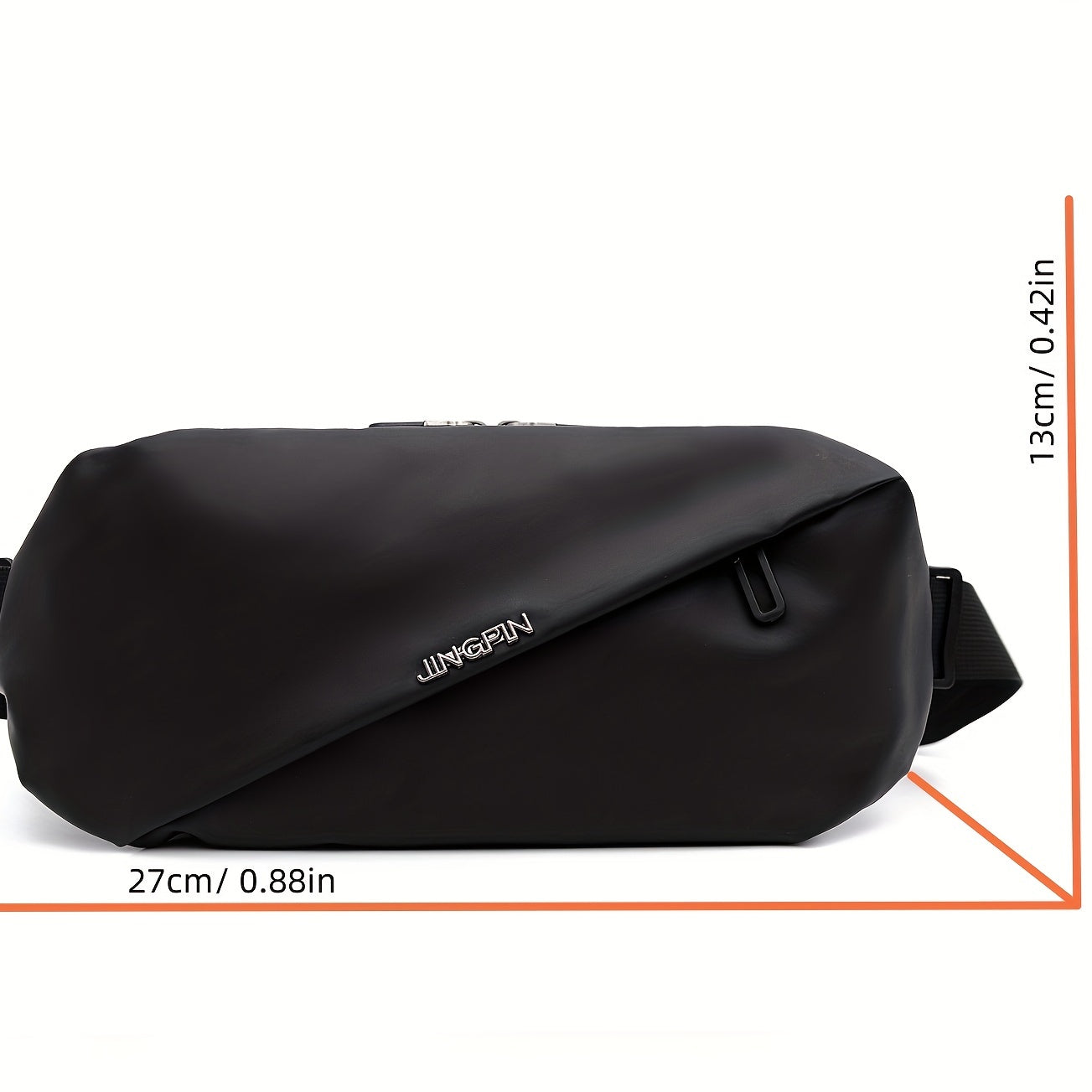 Solid Men's Waist Bag for Running Cycling Mobile Phone Bag
