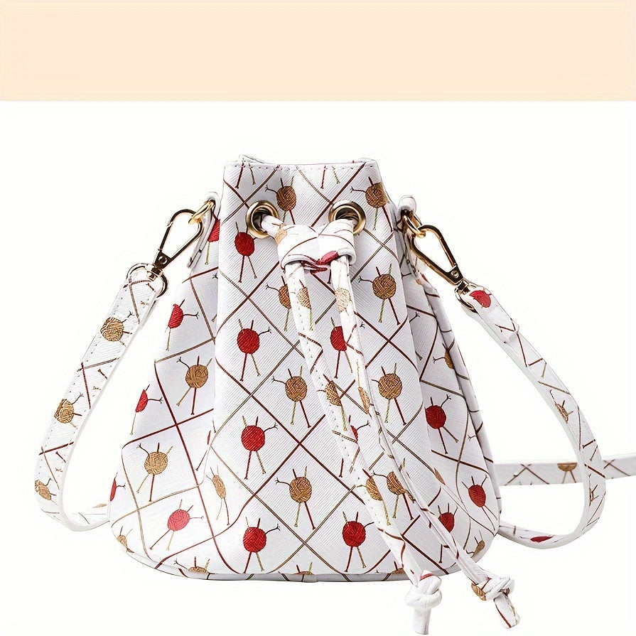 Adjustable Travel Knitting Yarn Storage Bag