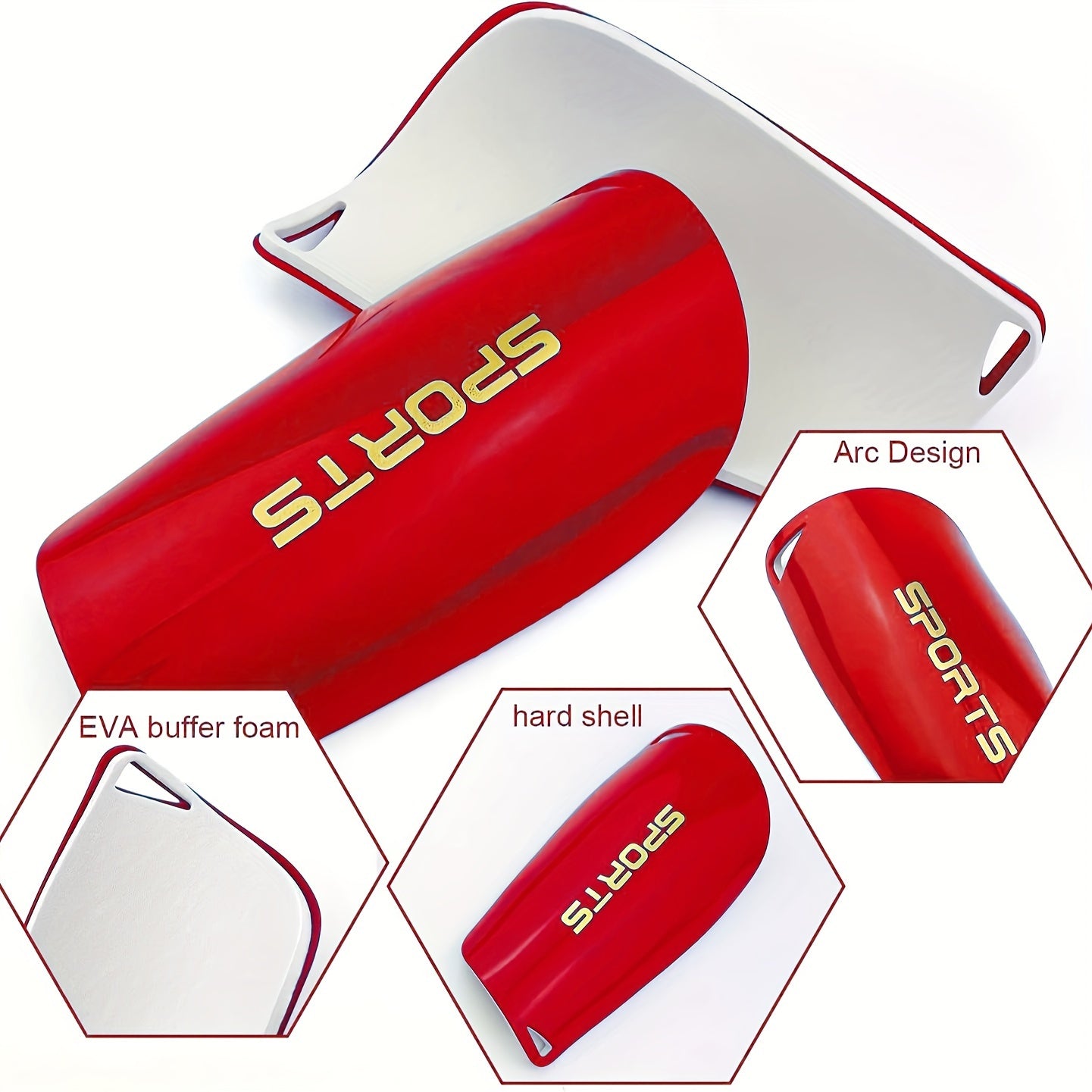 Soccer Shin Guards Lightweight Breathable Shin Guard Sleeves