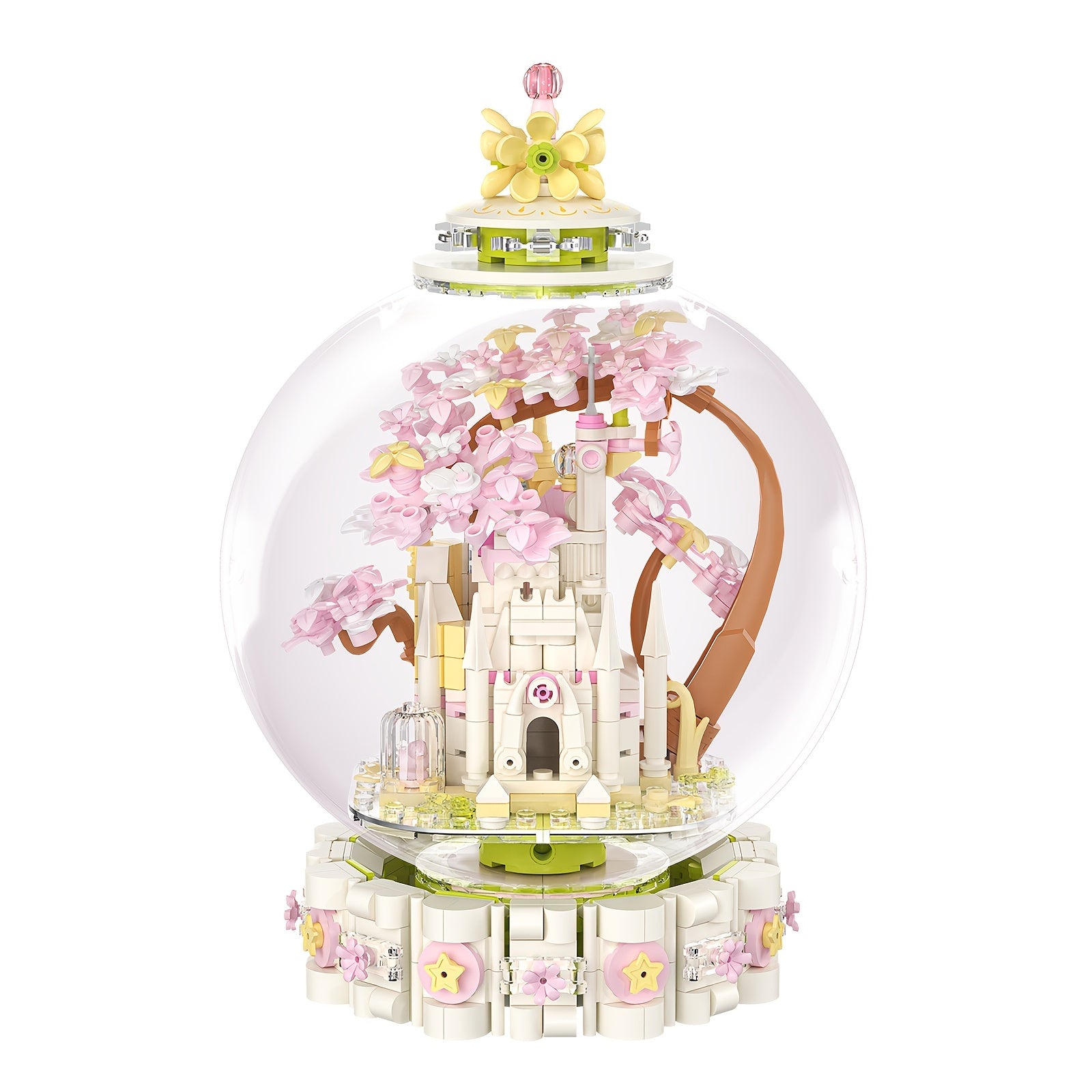 Fairytale Crystal Ball Castle Building Blocks Toys