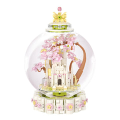 Fairytale Crystal Ball Castle Building Blocks Toys