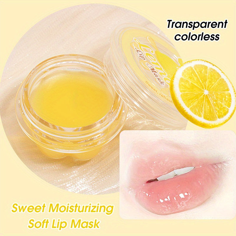 Lemon Flavored Tinted Lip Balm Water Gloss