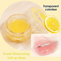 Lemon Flavored Tinted Lip Balm Water Gloss