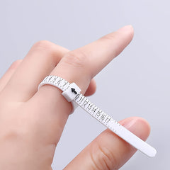 Ring Sizer Reusable Measuring Tool 1-17 Rings Size