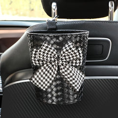 Car Mounted Garbage Bin - Hanging Trash Can for Car Interior