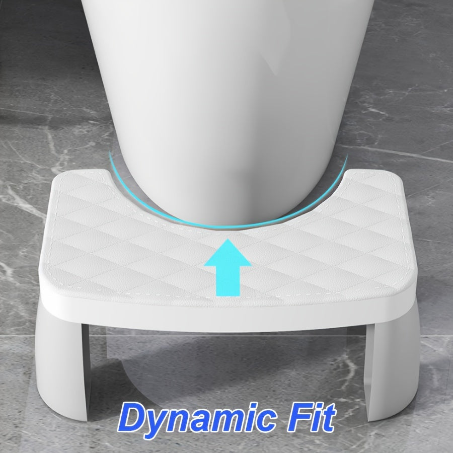 Toilet Stool Anti Slip Foot Stool Bathroom Office Plastic Foot Stool