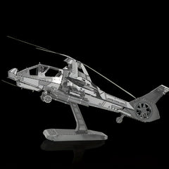 RAH66 3D Metal Stereo Puzzle Model Toy Helicopter Models For Kids