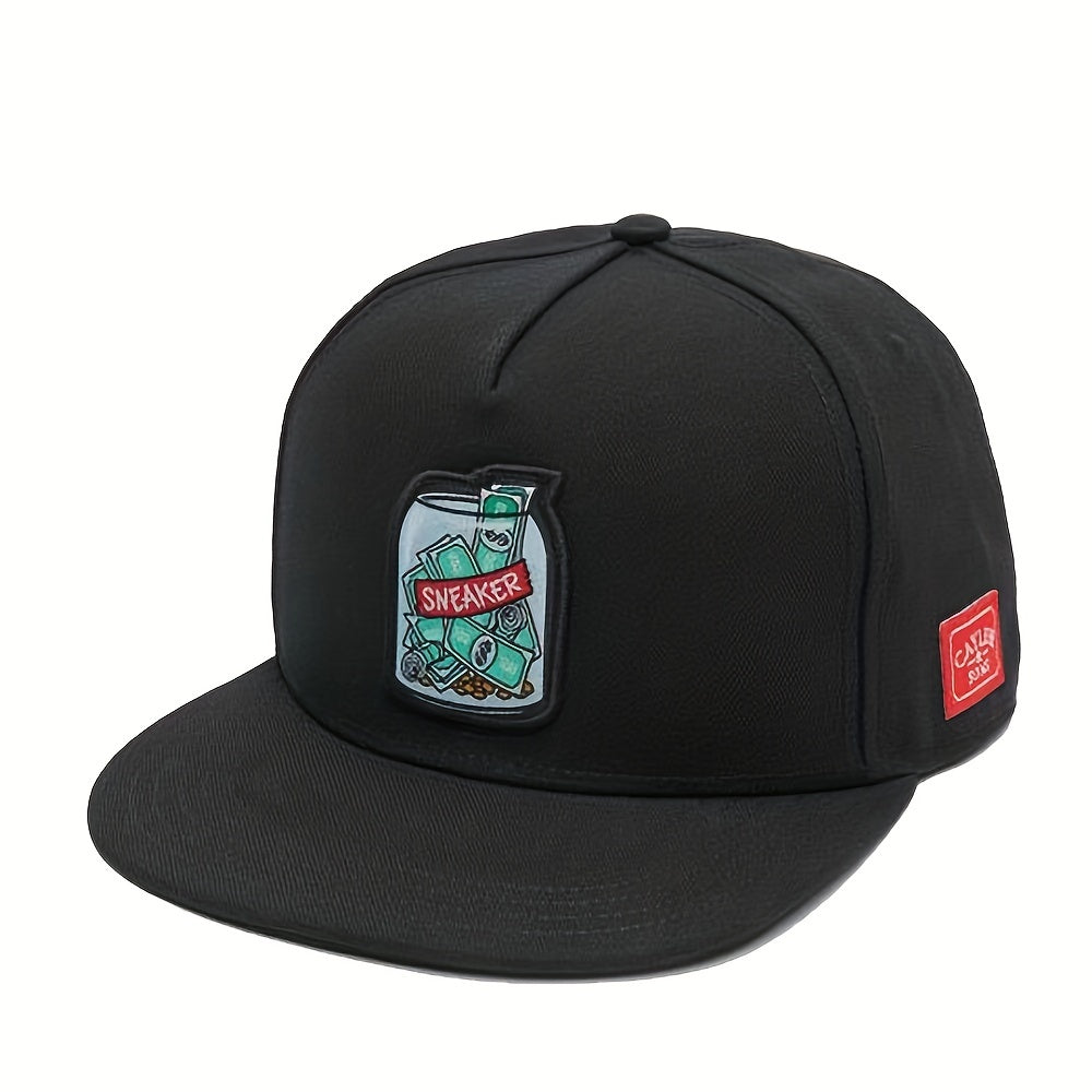 Men's Hip Hop Flat Brim Hat