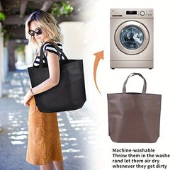 12pcs Reusable Large Tote Bags Bulk 12 Colors Party Gift Tote Bags