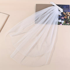 Bridal Veil Hair Comb Wedding Accessories