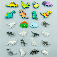 Luminous Dinosaur Charms for Crocs - Fun Shoe Decorations