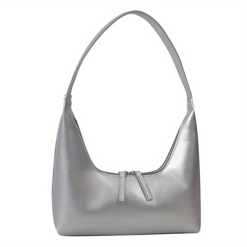 Pink Crescent Hobo Bag Women's Handbag & Shoulder Purse