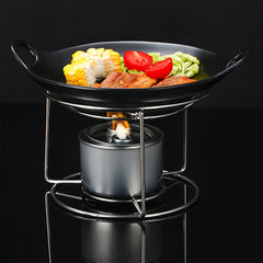 Stainless Steel Tripod Stove Rack Portable Multifunctional Stand