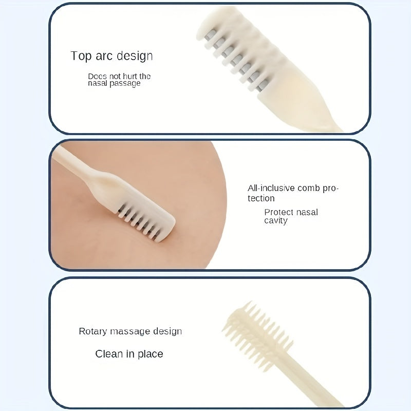 360 Degree Rotating Nose Hair Removal Trimmer 3 Pcs