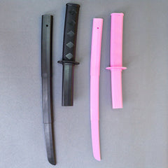 Pink Samurai Sword Retractable Role Playing Prop for Cosplay Halloween Costumes