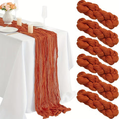 Balinese Pleated Table Runner Solid Cover