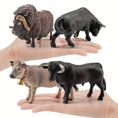 Simulated Cow Animal Model Learning Toy