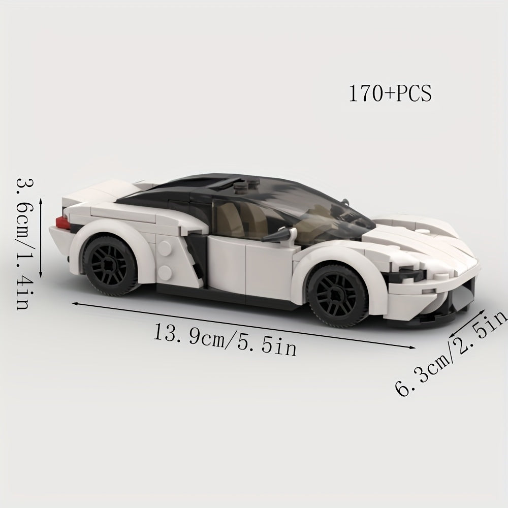 Classic MOC Racing Supercar Building Block Set