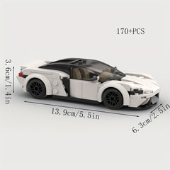 Classic MOC Racing Supercar Building Block Set