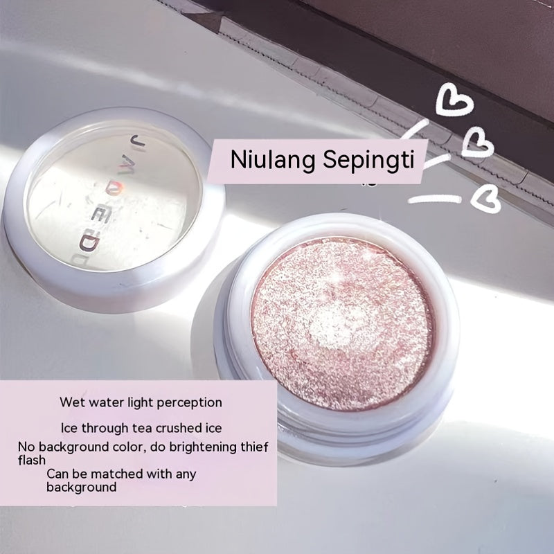 Glitter Eyeshadow Powder Sequins Pearly Highlighting Palette