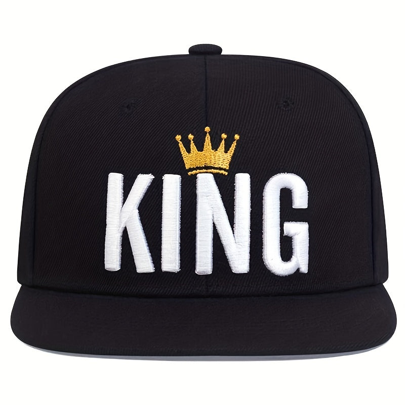 Men's KING Crown Baseball Cap Adjustable Hip Hop Hat