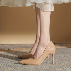 Comfortable Stiletto Heels Slip On Pumps