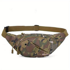 Waterproof Camo Chest Bag Fanny Pack for Outdoor Sports