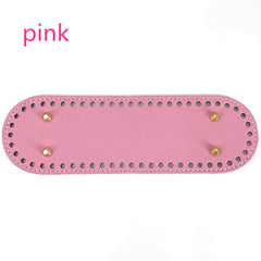 PU Leather Bag Bottom for Women DIY Purse Handbag