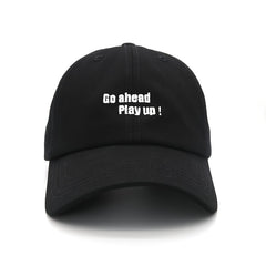 Vintage Embroidery Letters Baseball Cap Adjustable Casual Style Man Unisex Hat