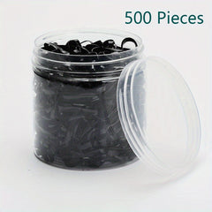 500 Mini Soft Rubber Bands For Girls & Women