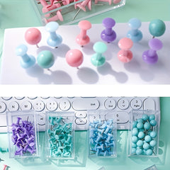 DIY Fixed Pins Painting Cork Board Thumbtacks Office Stationery