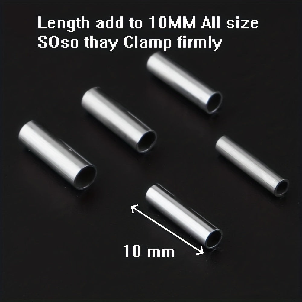 100pcs Copper Fishing Crimp Sleeves Tackle Tools