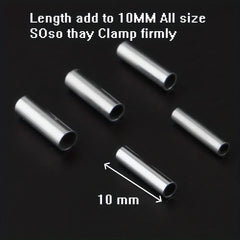 100pcs Copper Fishing Crimp Sleeves Tackle Tools