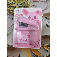1PC Cartoon Mini Acrylic Stapler Portable Multifunctional Stapler