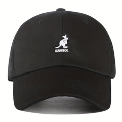 1pc Unisex Animal Embroidered Plain Baseball Cap for Couple Dad