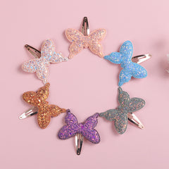 6pcs Butterfly Hair Clips Hair Jewelry Girls Kids Hair Accessories