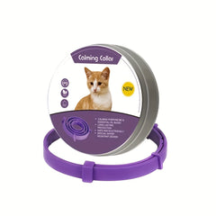 Adjustable Anxiety Reducing Pet Collar for Cats Dogs