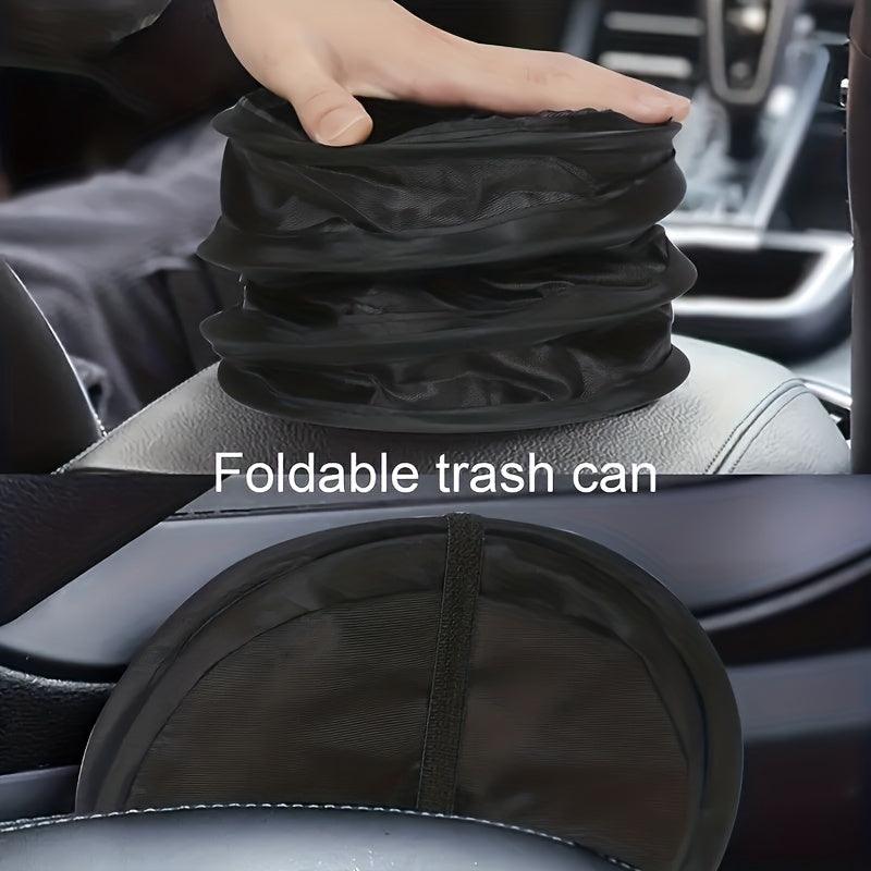 Car Trash Can 30x20x20cm Collapsible Bucket