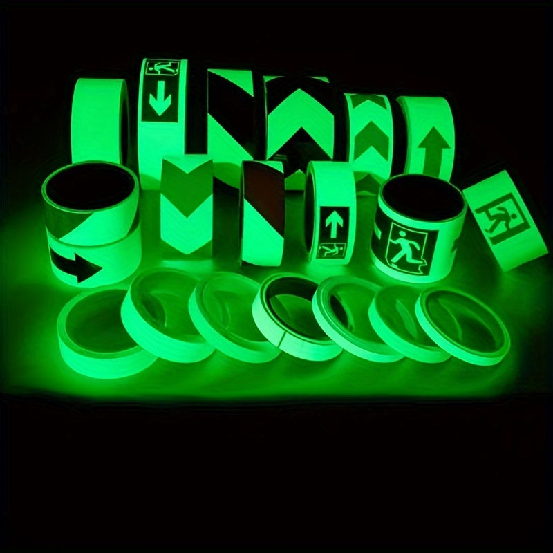 Glow In The Dark Tape Rechargeable Bright Flurescent Tape Luminous Tape