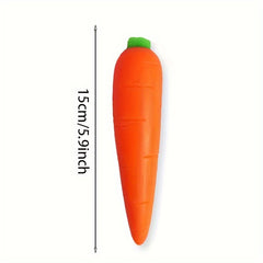 Carrot Vegetable Squeeze Toy Shapeable Fidget Stress Relief Novelty Toy