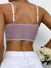 Lace Push Up Bra with Scallop Trim