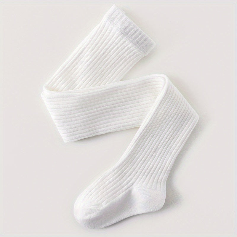 Girls Striped Leggings Cotton Thick Pantyhose Kids Socks