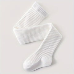 Girls Striped Leggings Cotton Thick Pantyhose Kids Socks