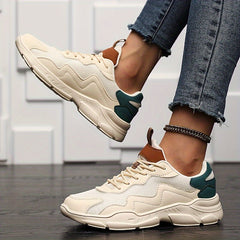 Breathable Mesh Thick Bottom Sneakers Lightweight Running Shoes