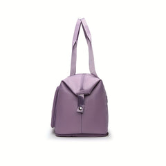 Purple Mommy Tote Bag Durable Travel Organizer for Diapers & Bottles